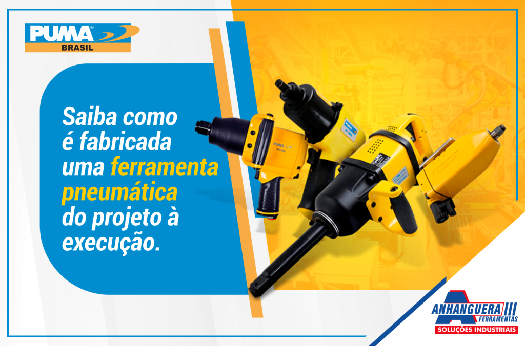 Como as ferramentas pneumáticas são aplicadas no setor industrial - Puma  Brasil