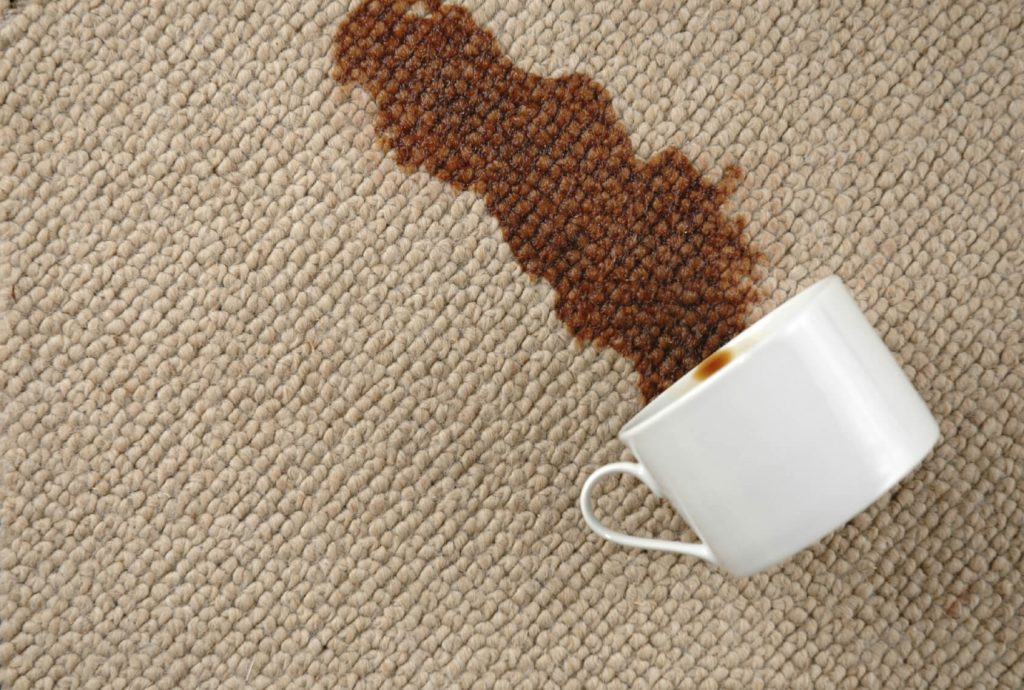 como limpar o carpete - removendo manchas